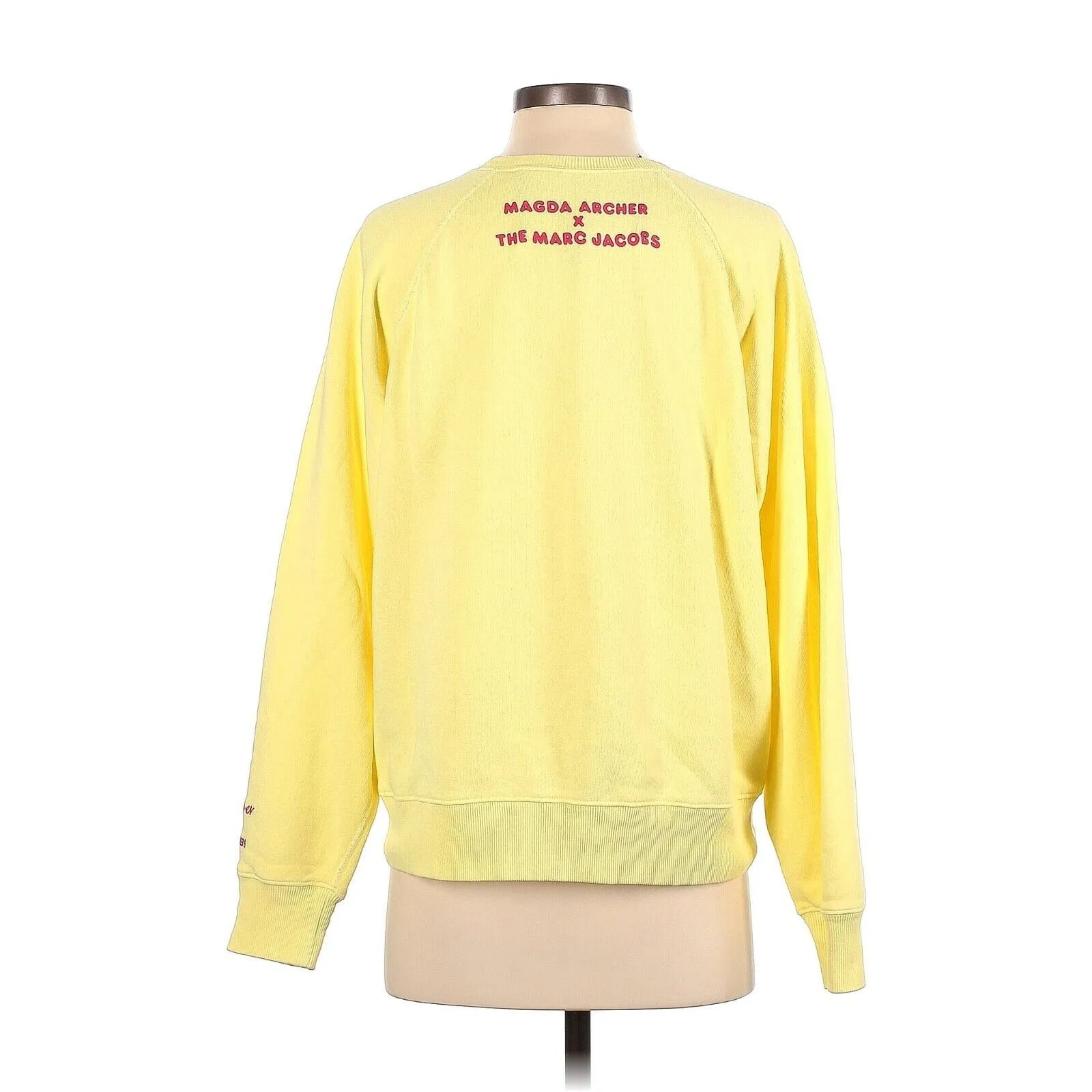 MARC JACOBS X MAGDA ARCHER "Well Listen! Who Cares?" Sweatshirt - S - Image 2