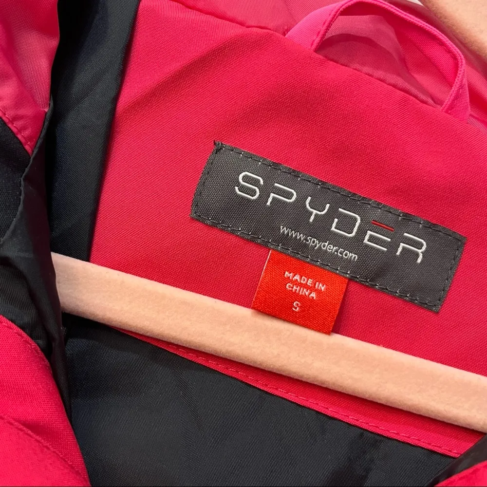 New SPYDER BRISK SYNTHETIC DOWN pink JACKET sz small - Image 50