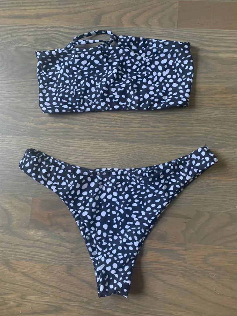 Zaful back lace-up bikini set - Image 4