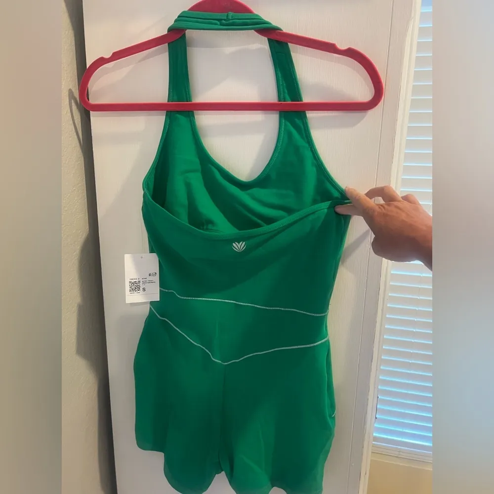 Forever 21 - Green athletic halter romper. NWT. size medium. - Image 3
