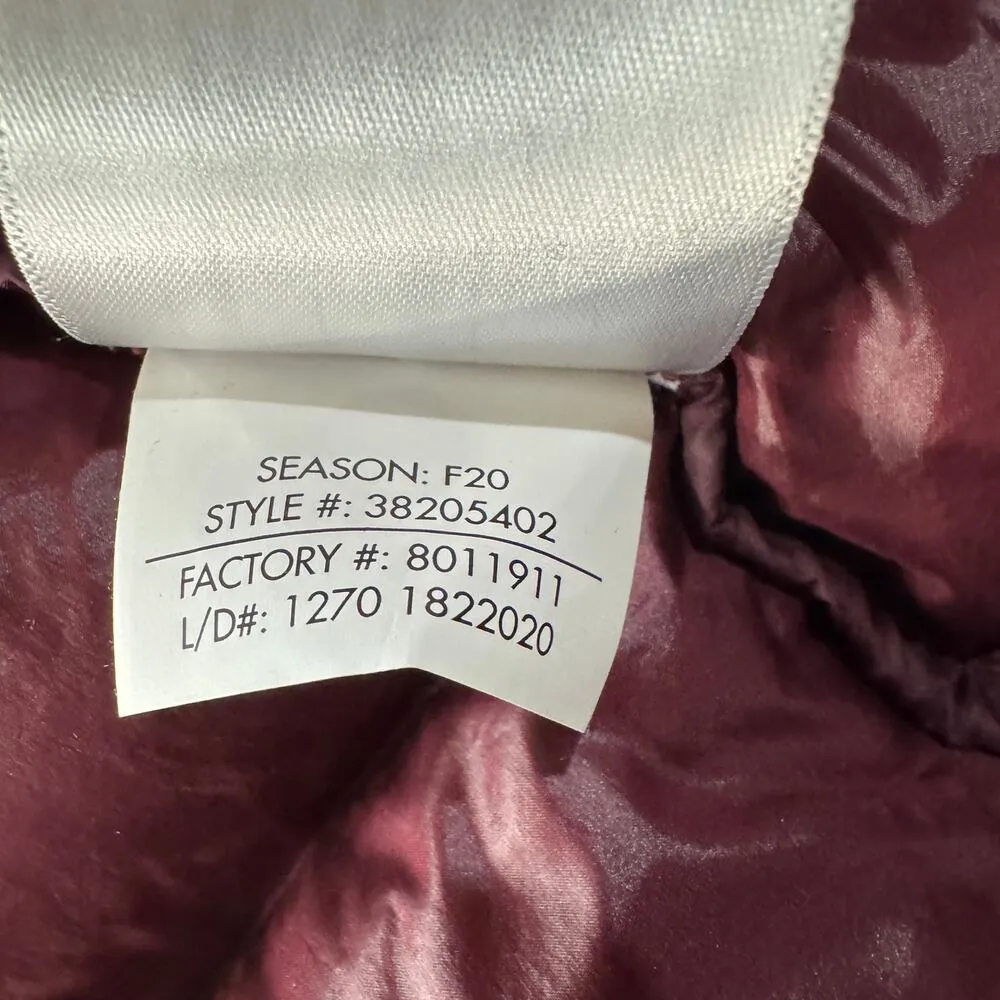 Spyder Large Womens Syrround Down Puffer Jacket Full-Zip Pockets DWR Packable - Image 10