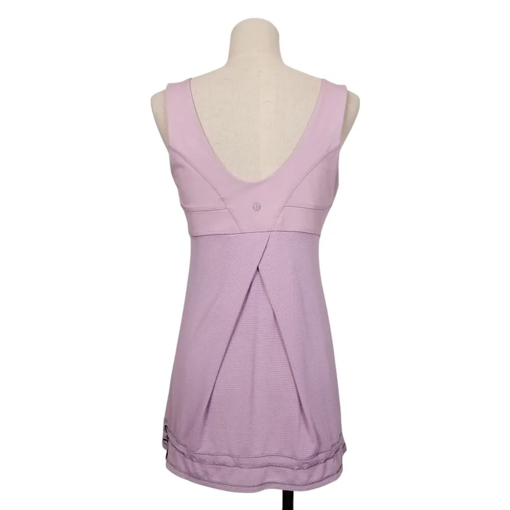 Lululemon Run: Tame Me Tank Rose Quartz Sz 8 - Image 3