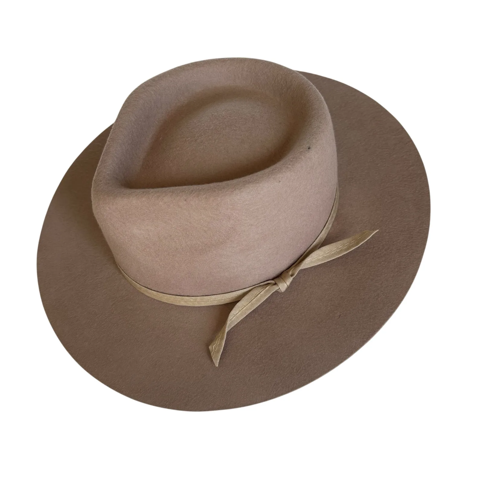 Lack of Color Zulu Tan Brown Australian Wool Wide Brim Fedora Hat - Image 2