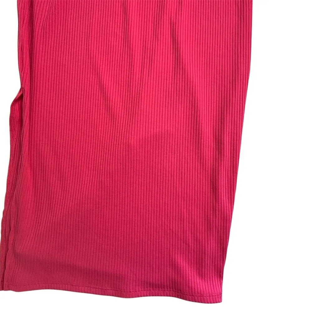 Future Collective Alani Noelle Women's Dress Size L Hot Pink Stretch Size L - Image 10