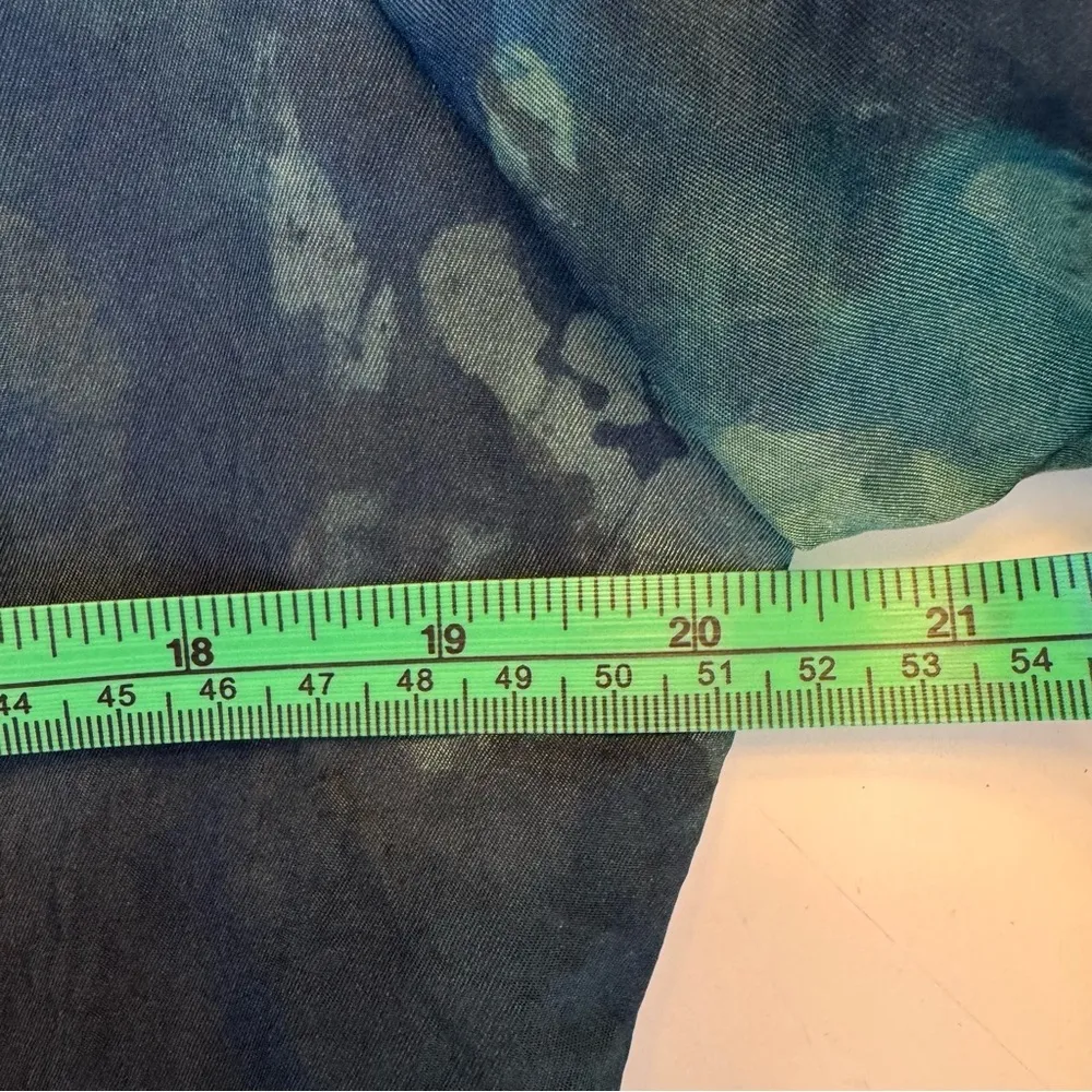 Julie and Martin Venzal The New Collection Laguna Beach Jacket Large Taffeta Vtg Green - Image 9