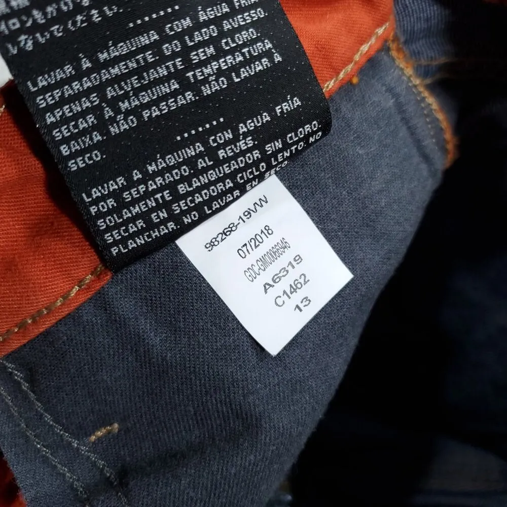 READ Harley Davidson FXRG Armalith Denim Mid Rise Jeans Blue 27 Slim Bootcut - Image 12