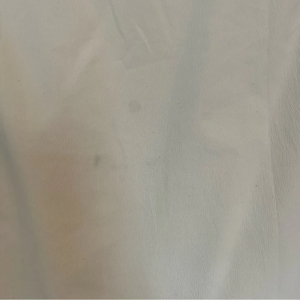 Like Zara Vest  Cream Blue Floral Embroidered Bohemian Western Vest Size M-L - Image 4