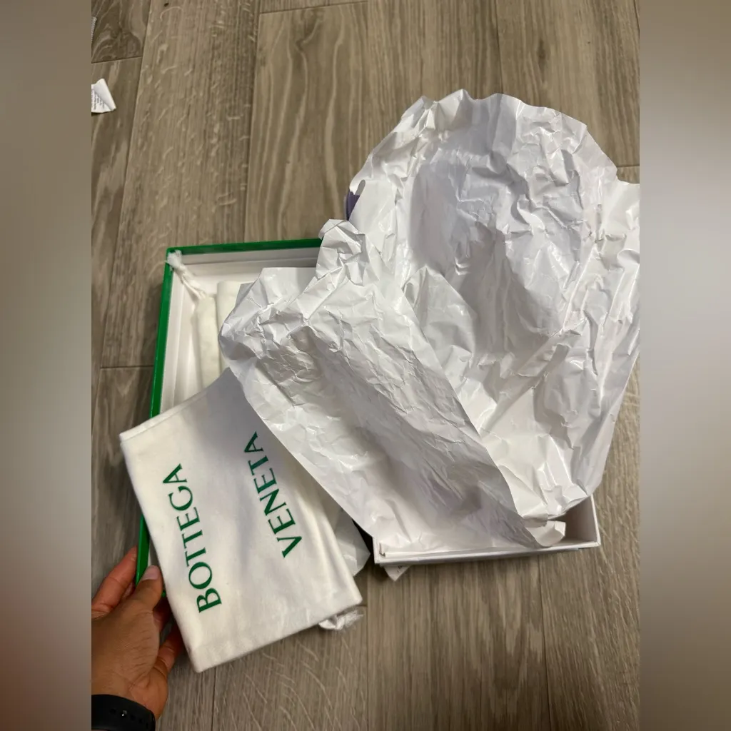 Bottega Venta Open Toe Stretch Rubber Mules 40c - Image 6