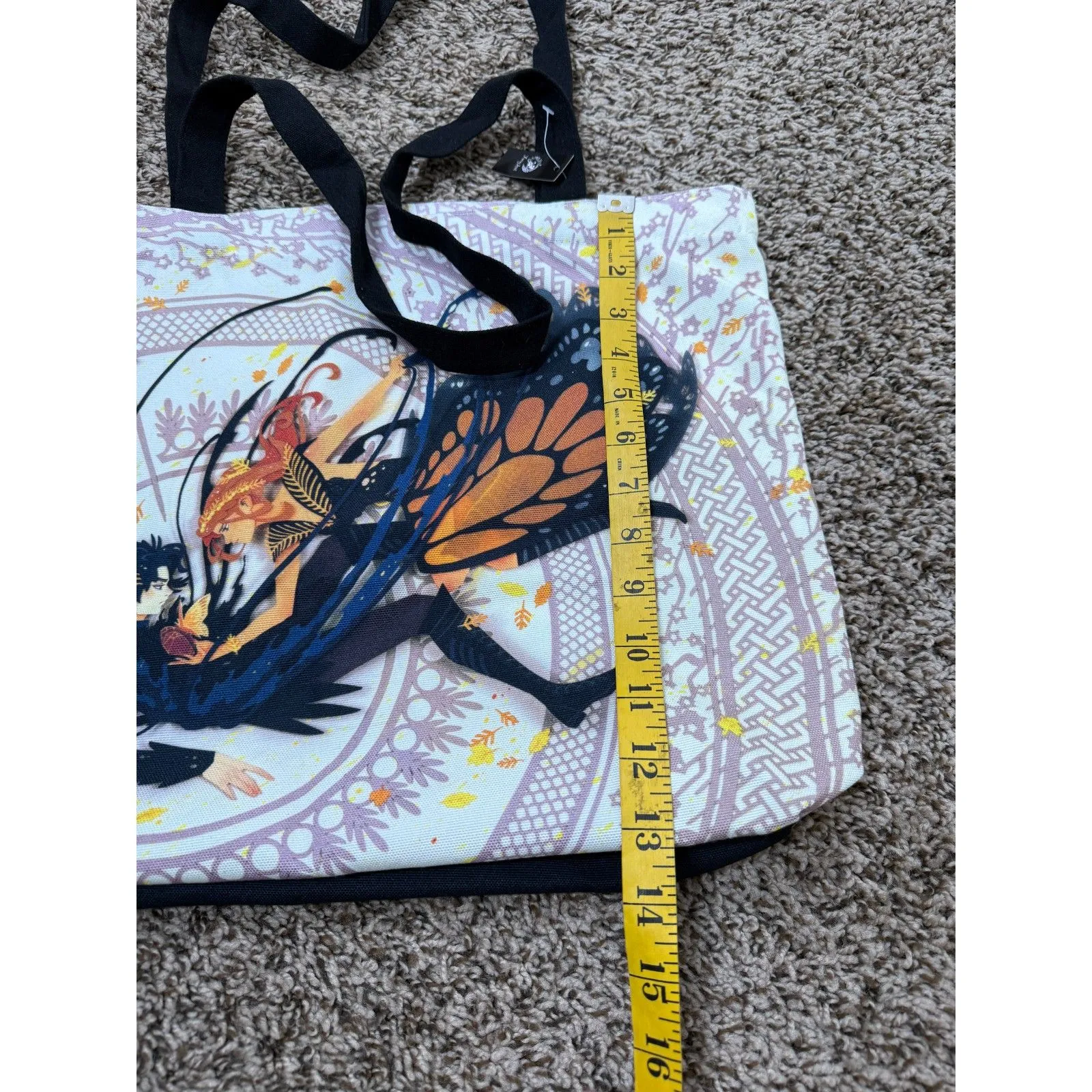 NWT Fairyloot Exclusive Jude and Cardan Tote Bag Folk of the Air Brown - Image 7