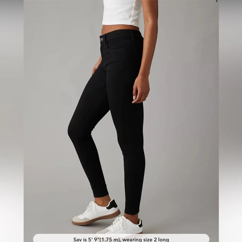 American Eagle Black Jeans - Image 2