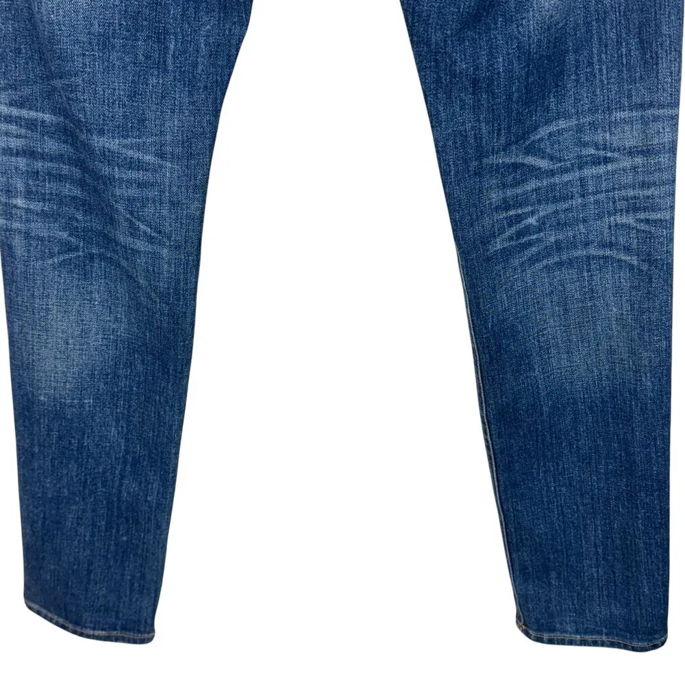 Rag & Bone SZ 28 The Dre Boyfriend Jeans Bradford Low-Rise Zip-Fly Whiskered - Image 7