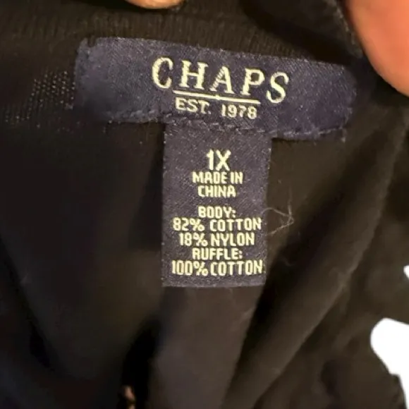 CHAPS  Black Sweater - Image 4