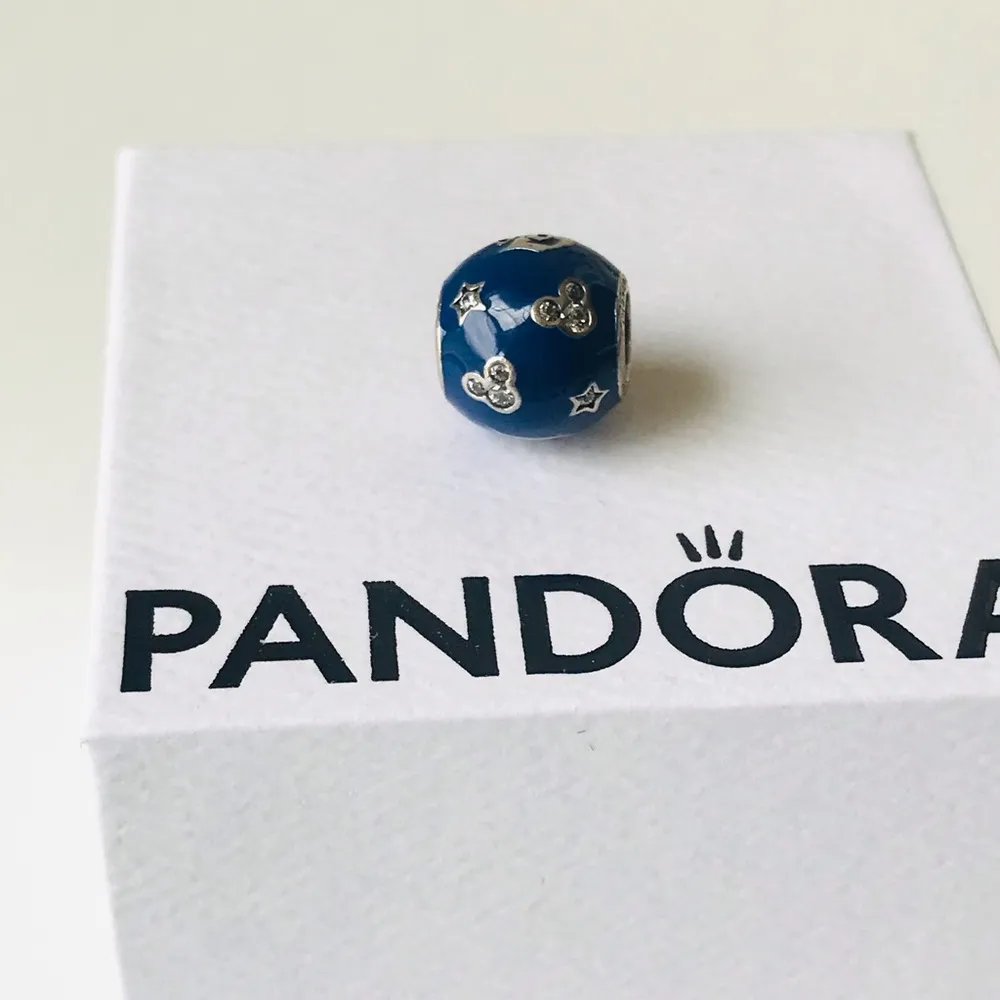 Disney 60th Anniversary Forever Blue Sterling Silver Bracelet Charm - Image 11