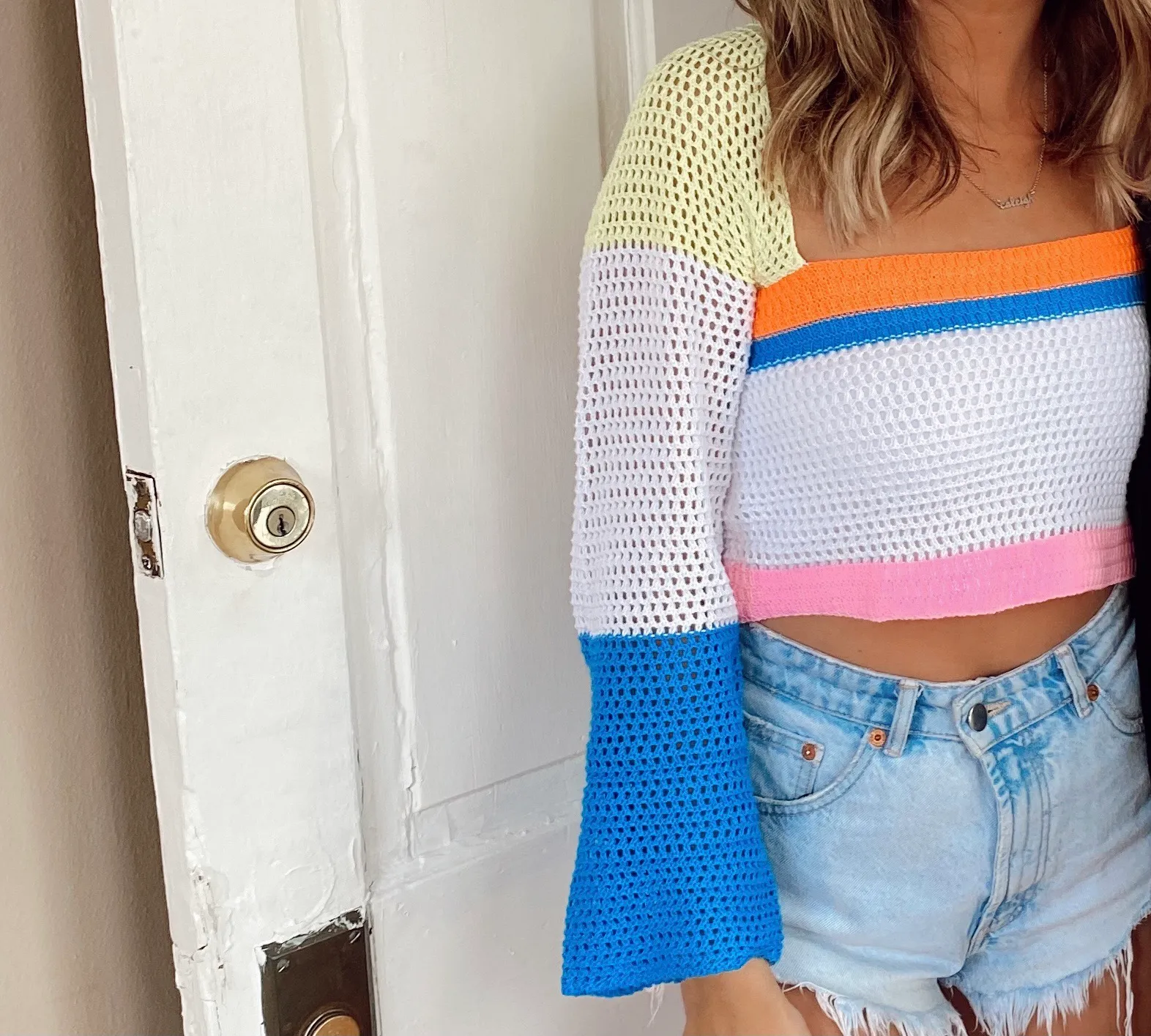 Amazon Color block sweater - Image 2