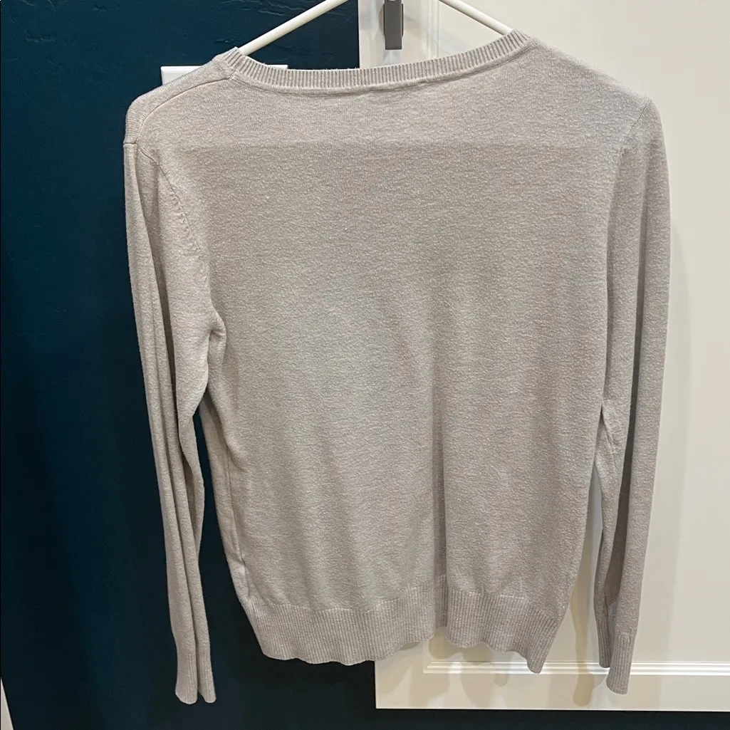 Basic Milano long sleeve crew neck sweater Gray Size M - Image 2