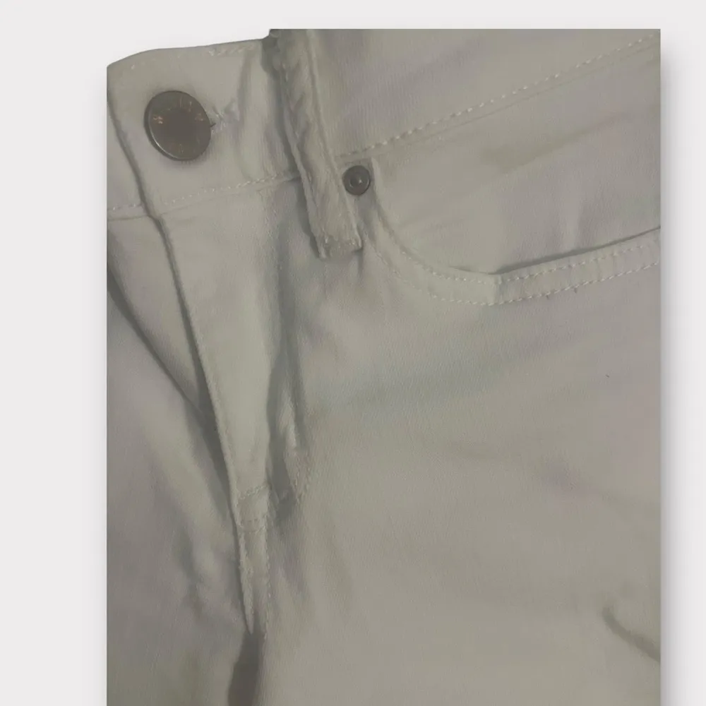 White William Rast Freedom Stretch Perfect Ankle Skinnt Jeans - Image 4