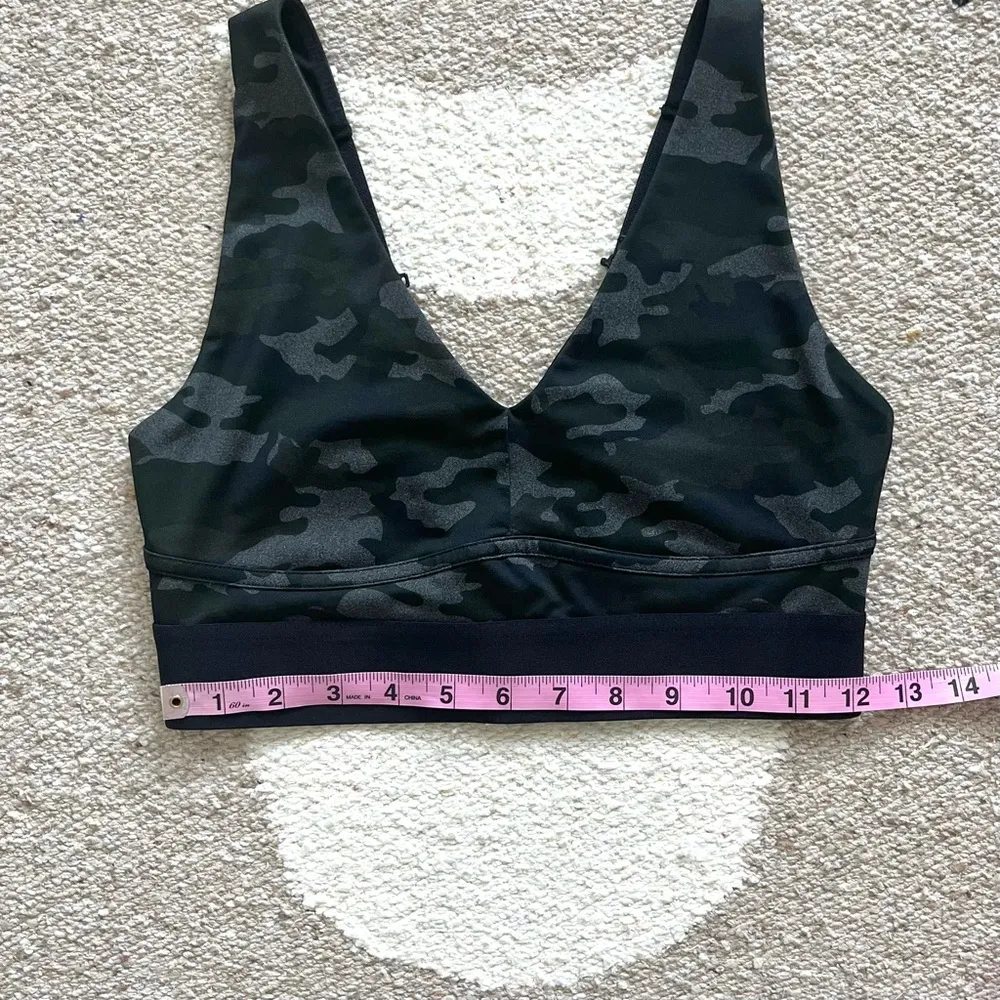 Fabletics All Day Everyday Convertible Camo Print Sports Bra - Image 4