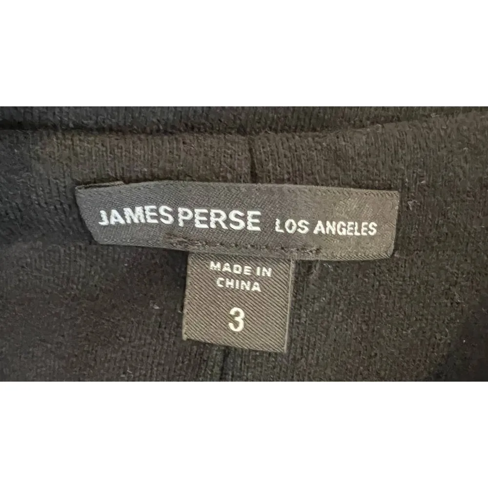 James Perse  Cropped Fleece Coat (3/Large) - Image 5