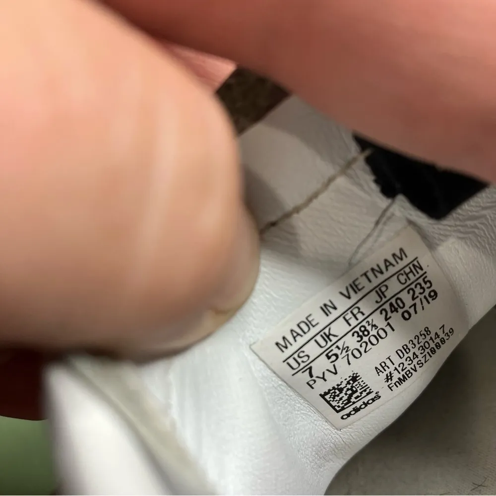 Adidas‎ originals super sleek white sneakers size 7 - Image 8