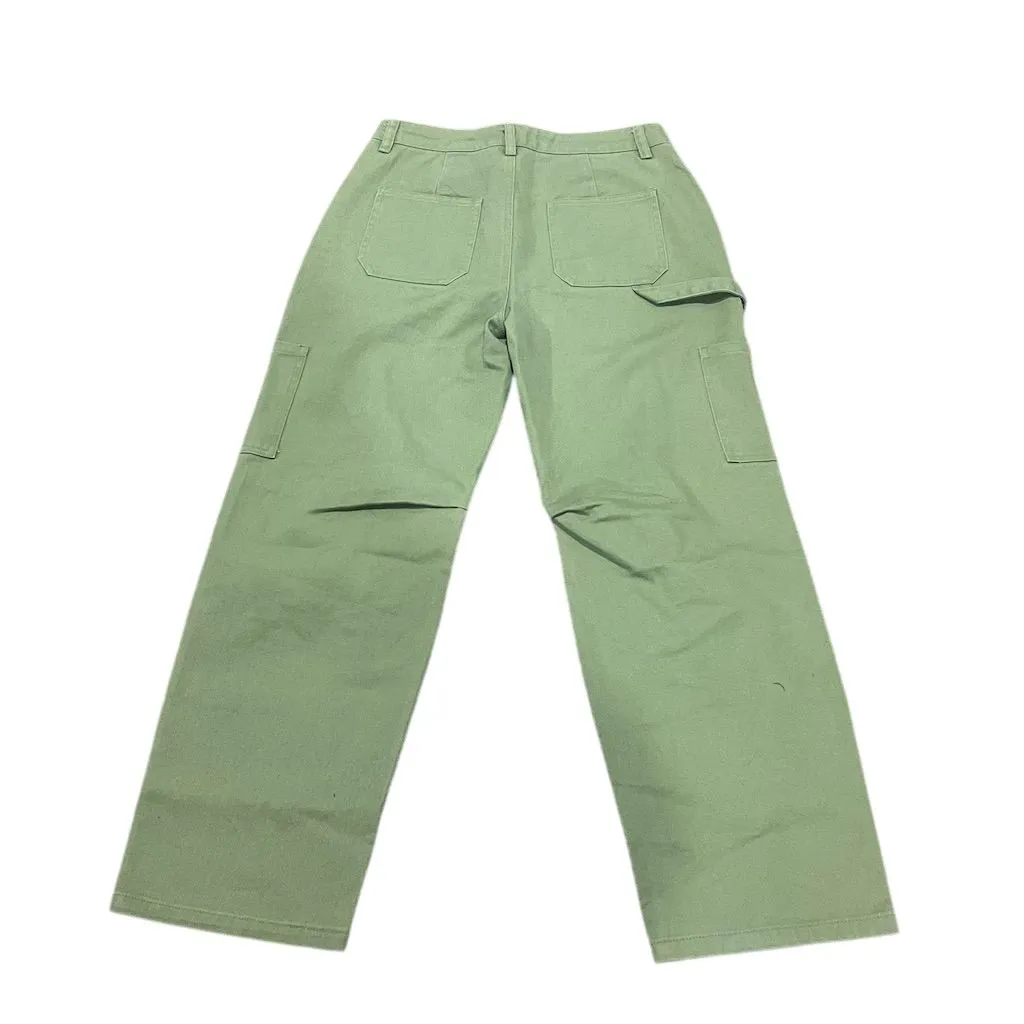 Billabong Women's Cargo Pants 25 Avocado Green Wide-Leg Casual Standard - Image 5