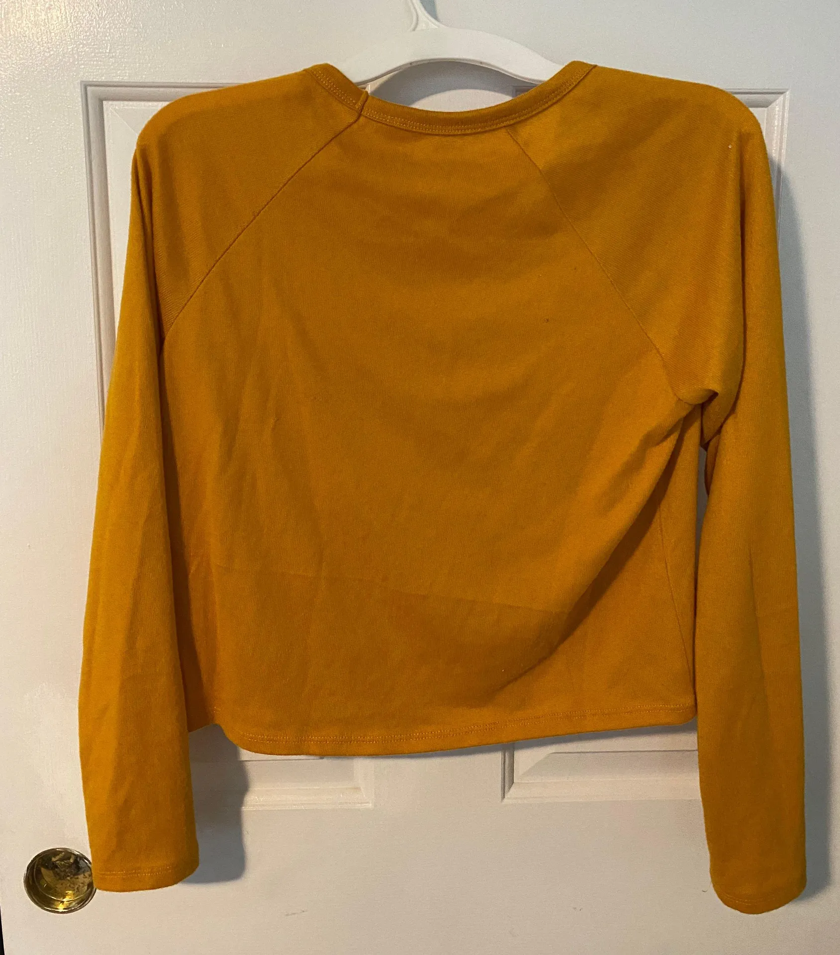 Lightweight Yellow Sweater - Image 2
