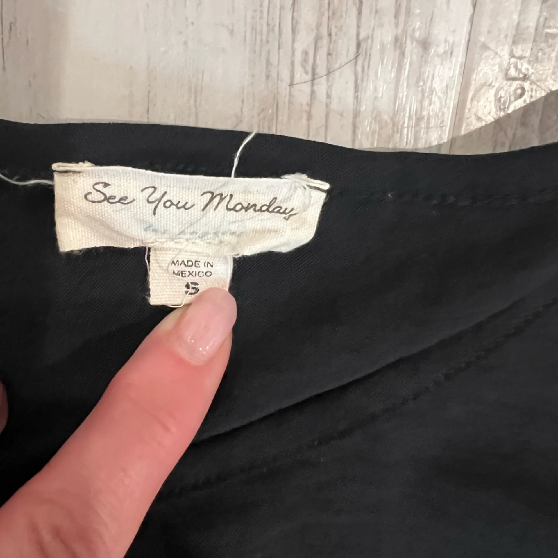 See You Monday Black Sheath Dress - Image 2