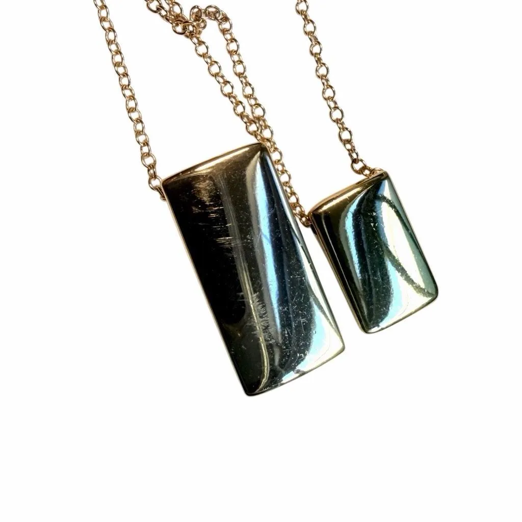 Premier Designs Double Pendant Necklace Set – Red & Turquoise blue - Image 5