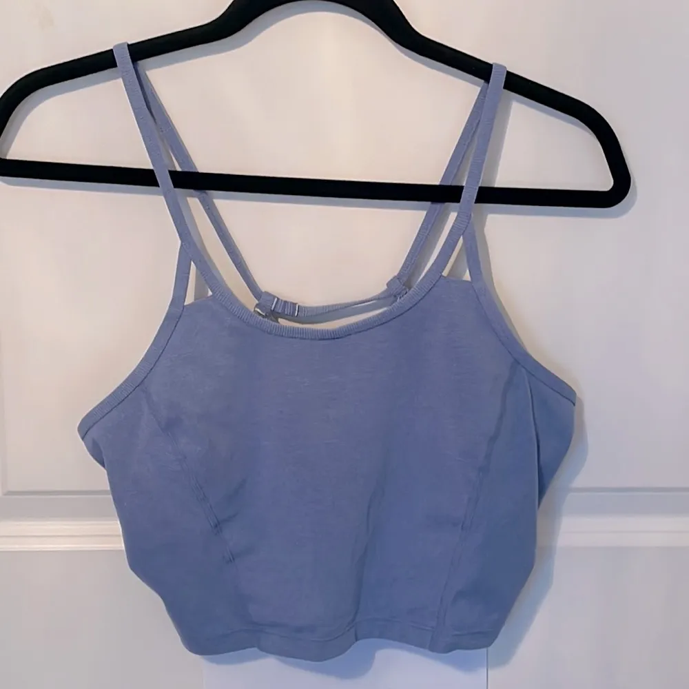 Longline Sports Bra Yoga Crop Tank Small - Image 2