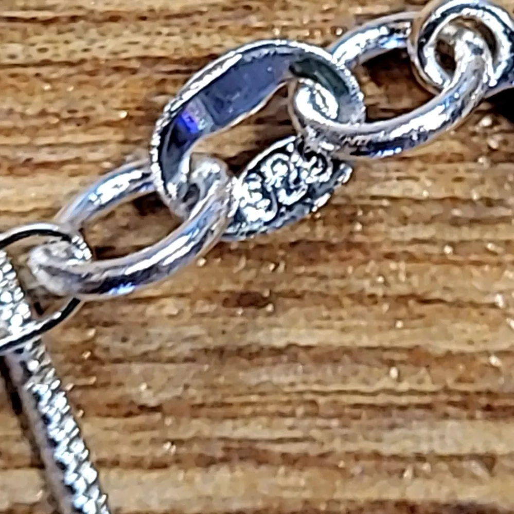 Hand crafted Fairy pendant necklace on 925 Sterling Silver chain Pink - Image 4