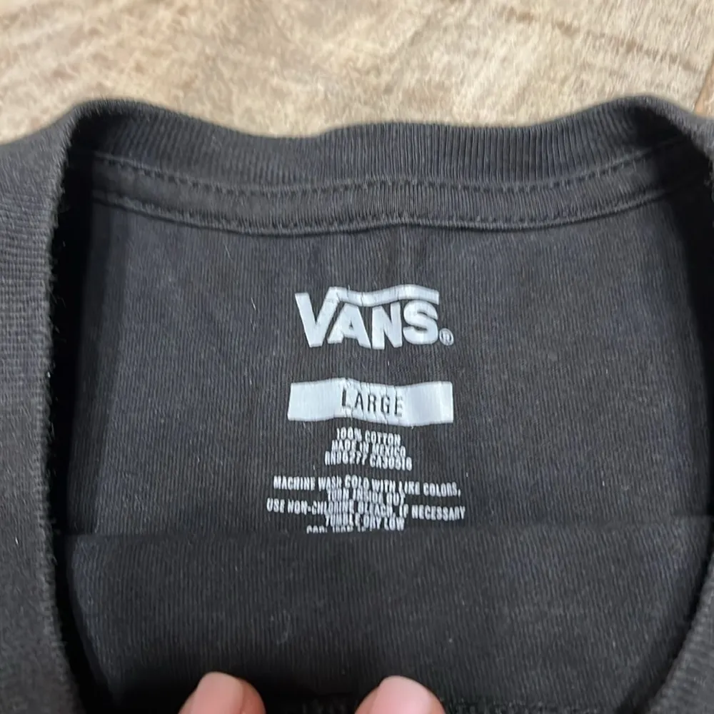 VANS Headliner Womens Oversized Tee EUC Size large 100% cotton - Image 3