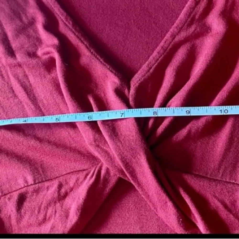 Ambiance Brand Red Dress Long Sleeve 2010’s Medium Valentine - Image 4