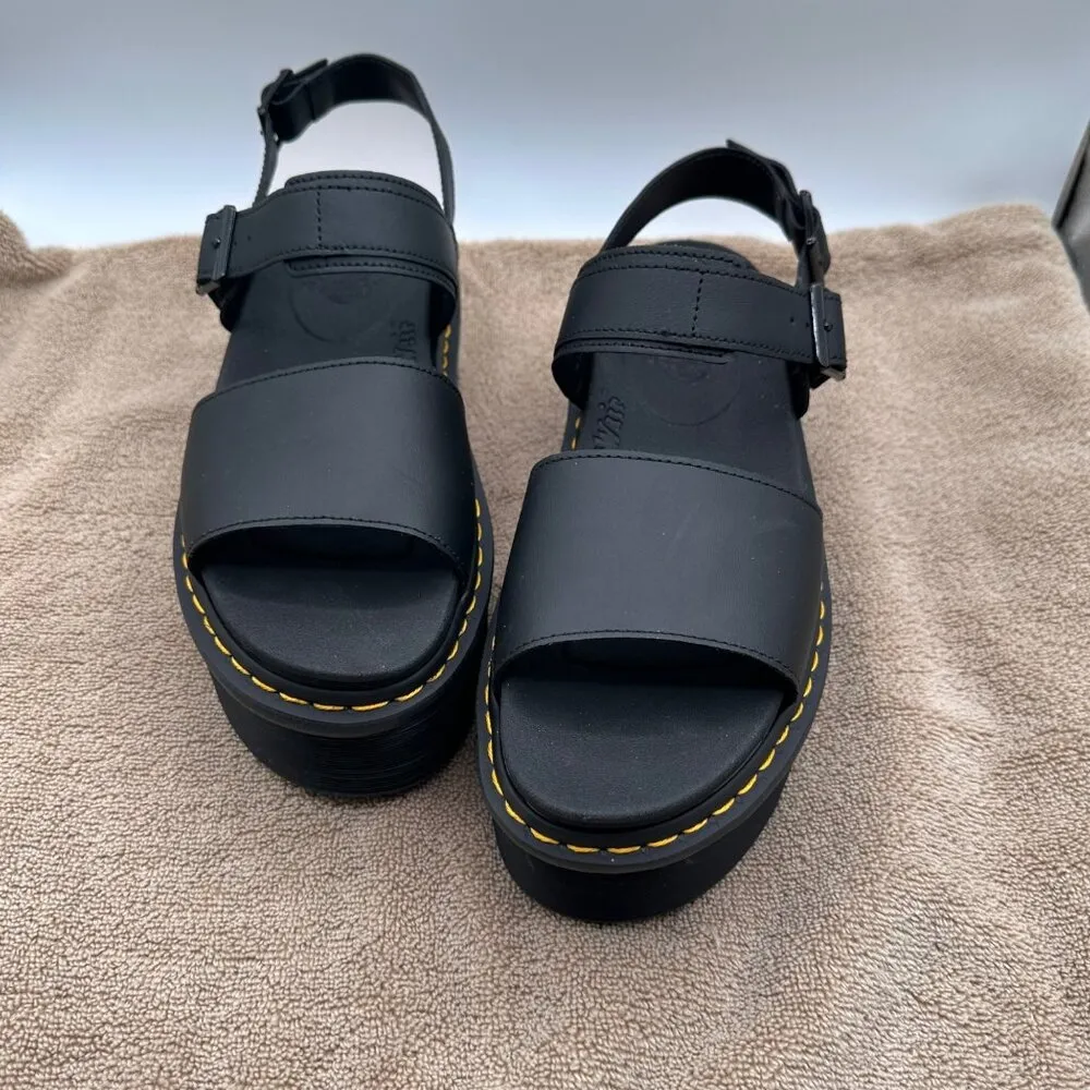 Dr. Martens Size 11 Blaire Sandals Voss Quad Chunky Platform Gladiator Style - Image 10
