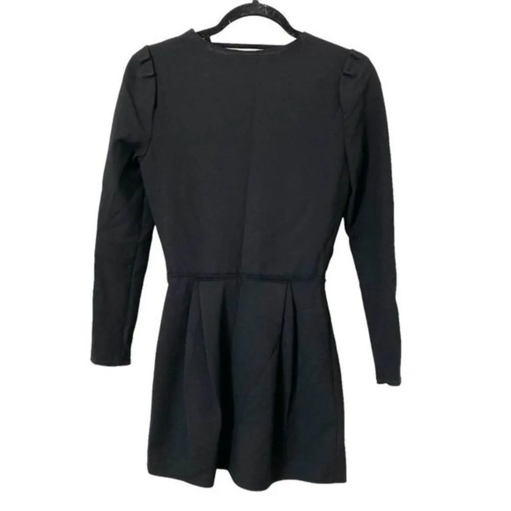 ‎ZARA Puff Shoulder Mini Dress - Image 3