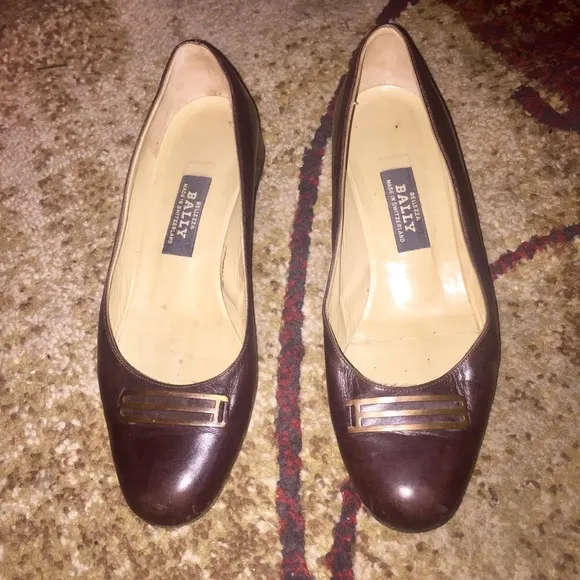 Brown Vintage Bellezza Bally of Switzerland Loafer Size 6.5 - Image 2