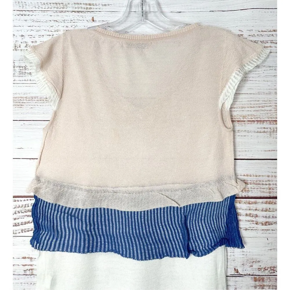 Society For Rational Dress Women's Layered Cap Sleeve Top Multi - Image 11