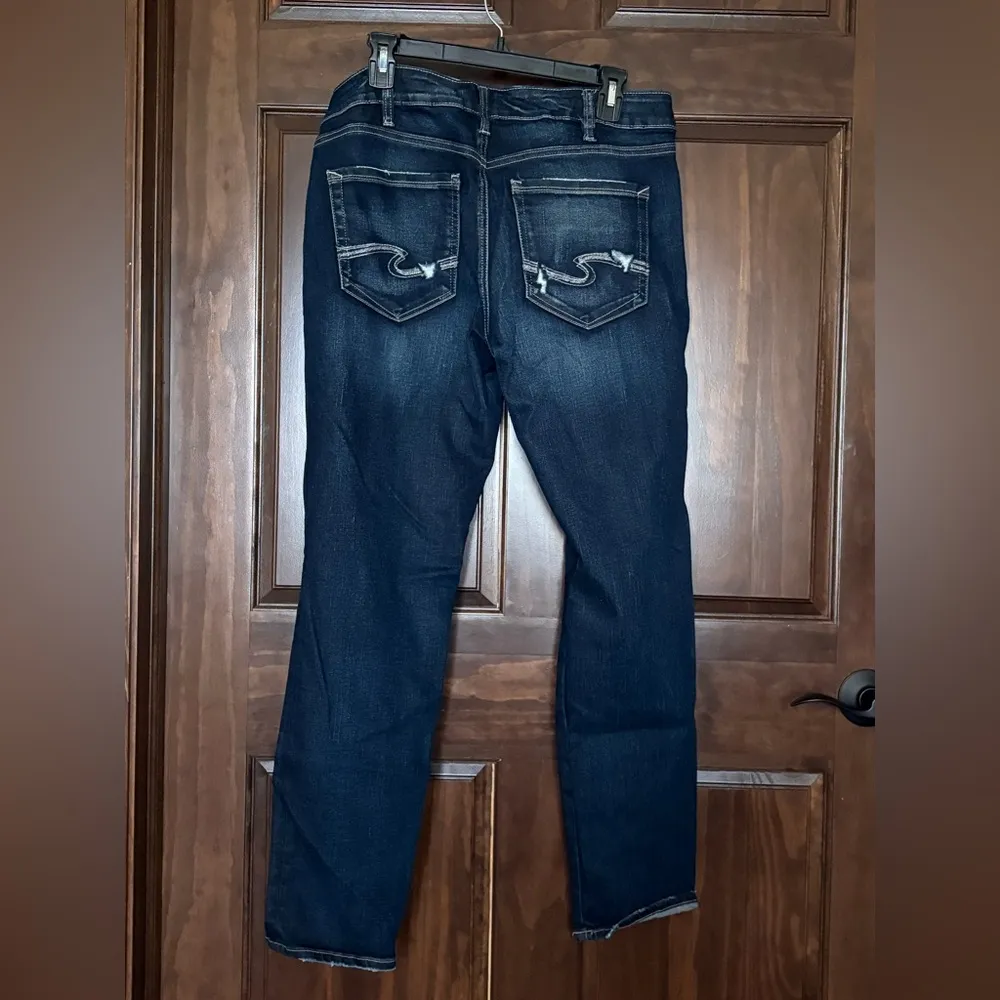 Silver Jeans Blue Straight Leg Denim W30/L27 - Image 4