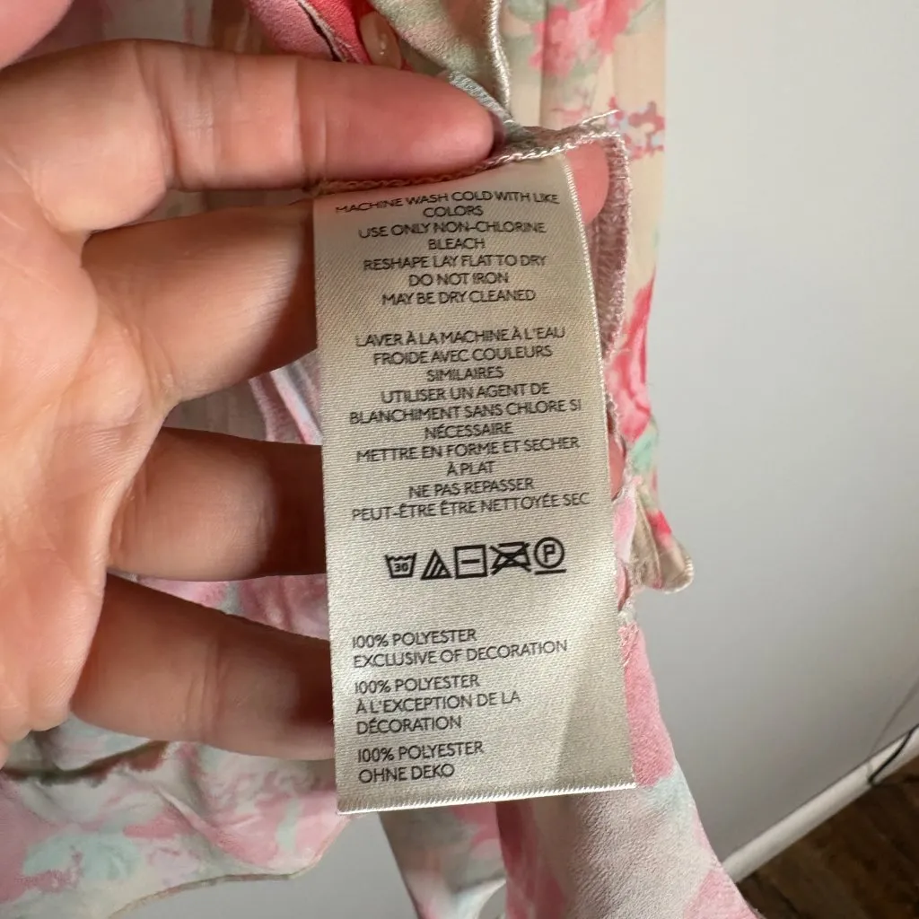 Free People floral lacy Bad At Love Blouse - Image 5