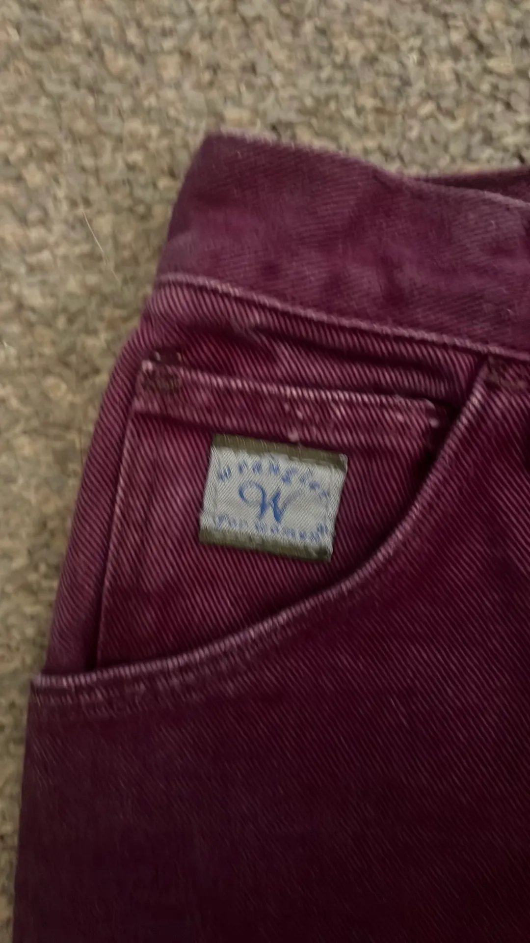 Vintage Purple Wrangler Jeans  - Image 2