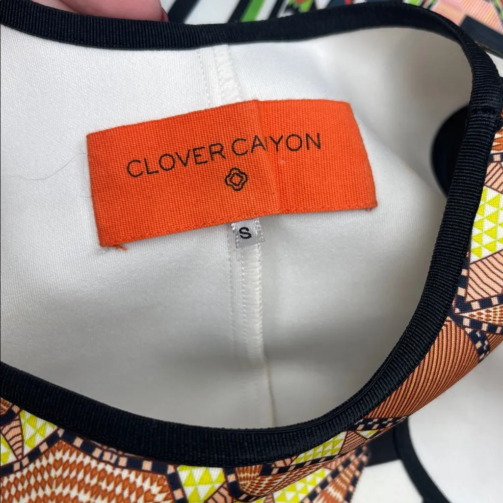 Clover Canyon Geometric Pattern Sleeveless Dress - Image 3