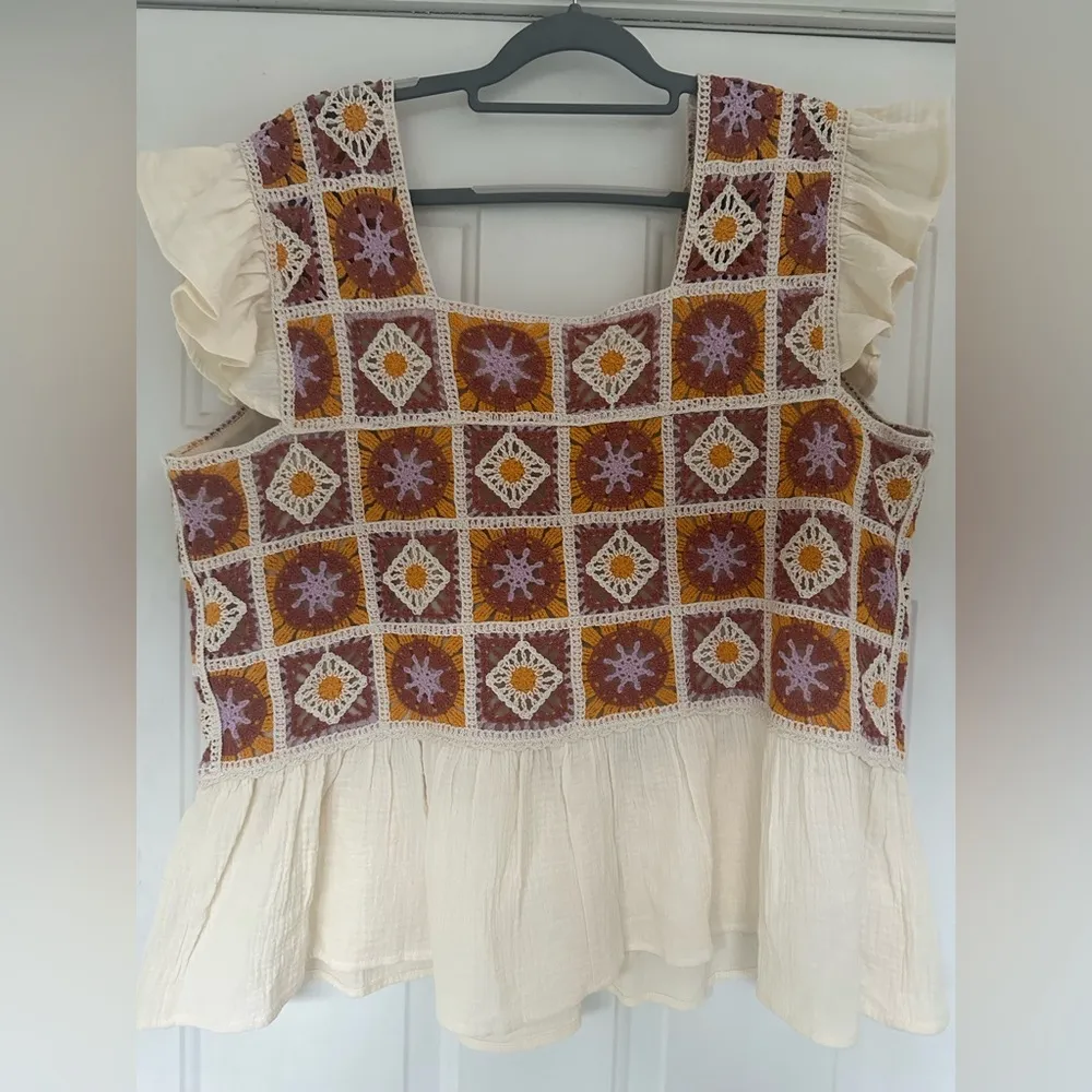 Crochet, baby doll top Size undefined - Image 3