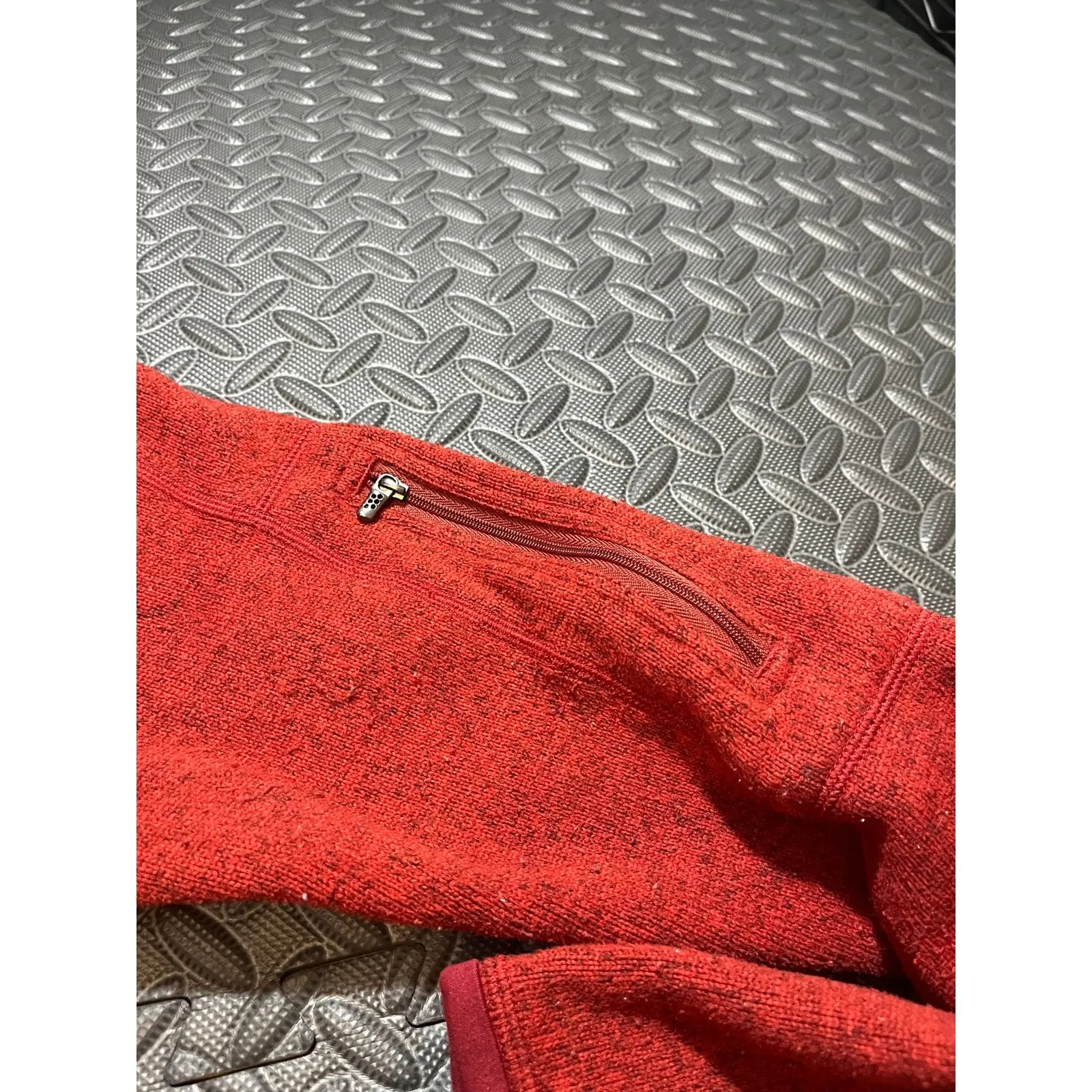 Patagonia Better Sweater Full Zip Womens Size Small Red Warm Outdoors Hiking - Image 3