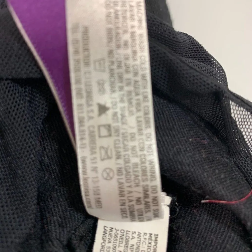 Black Thong Leotard Black Size M - Image 8