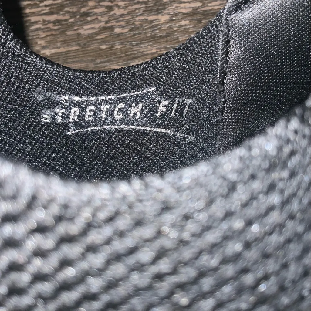 Skechers Black Stretch Fit Air-Cooled Memory Foam Slip On Sneaker 8.5 - Image 10