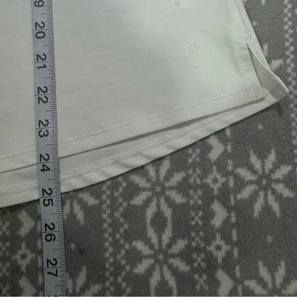 NWT Belyn Key Lajolla Raglan Long Sleeve Golf Top Black/White/Green Size Small White - Image 9