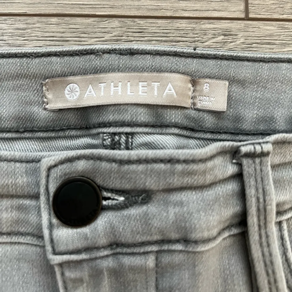 Athleta Sculptek Skinny Jeans | Light Grey Wash | 8 - Image 6