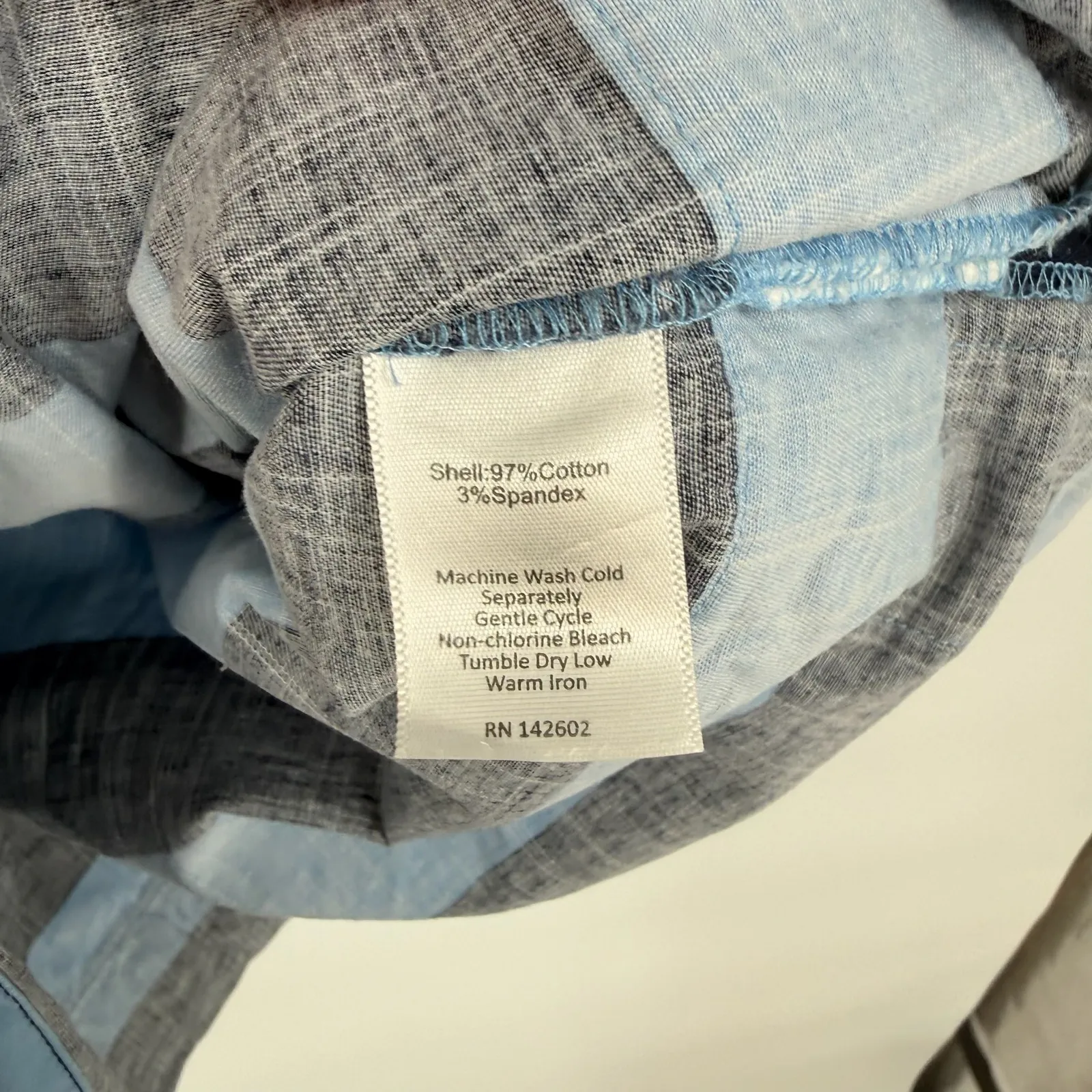 STS Sail to Sable Blue Navy Striped Crochet Trim Sleeveless Tunic Dress M Size M - Image 4