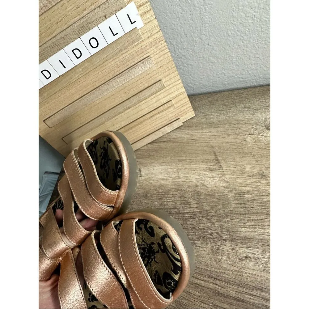 Fly London Woze Idra Leather Strappy Sandals Size 38 (7-7.5) - Image 4