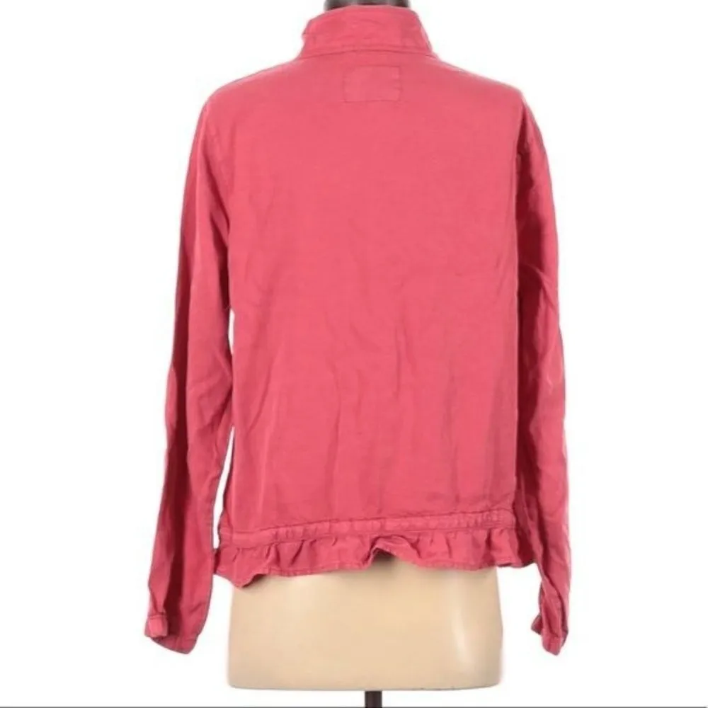 NWT Anthropologie Sanctuary Garnet Rose Drawstring Jacket - Image 6