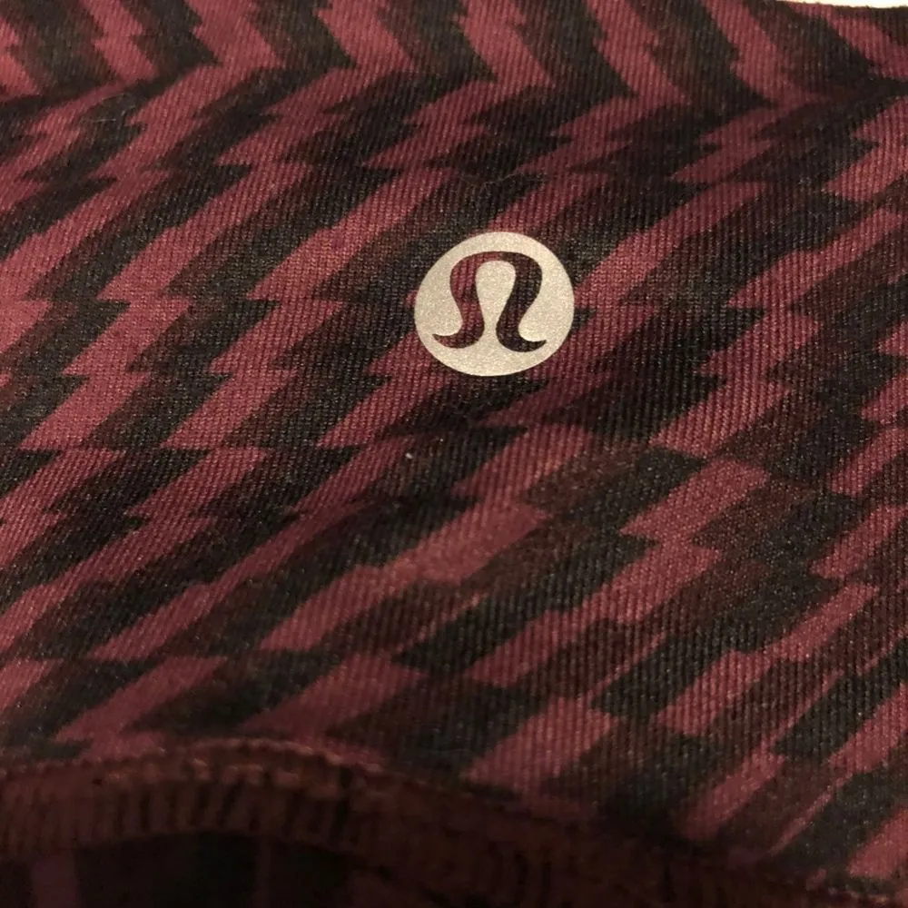Lululemon Shifted Horizon Red Grape Wunder Under - Image 6