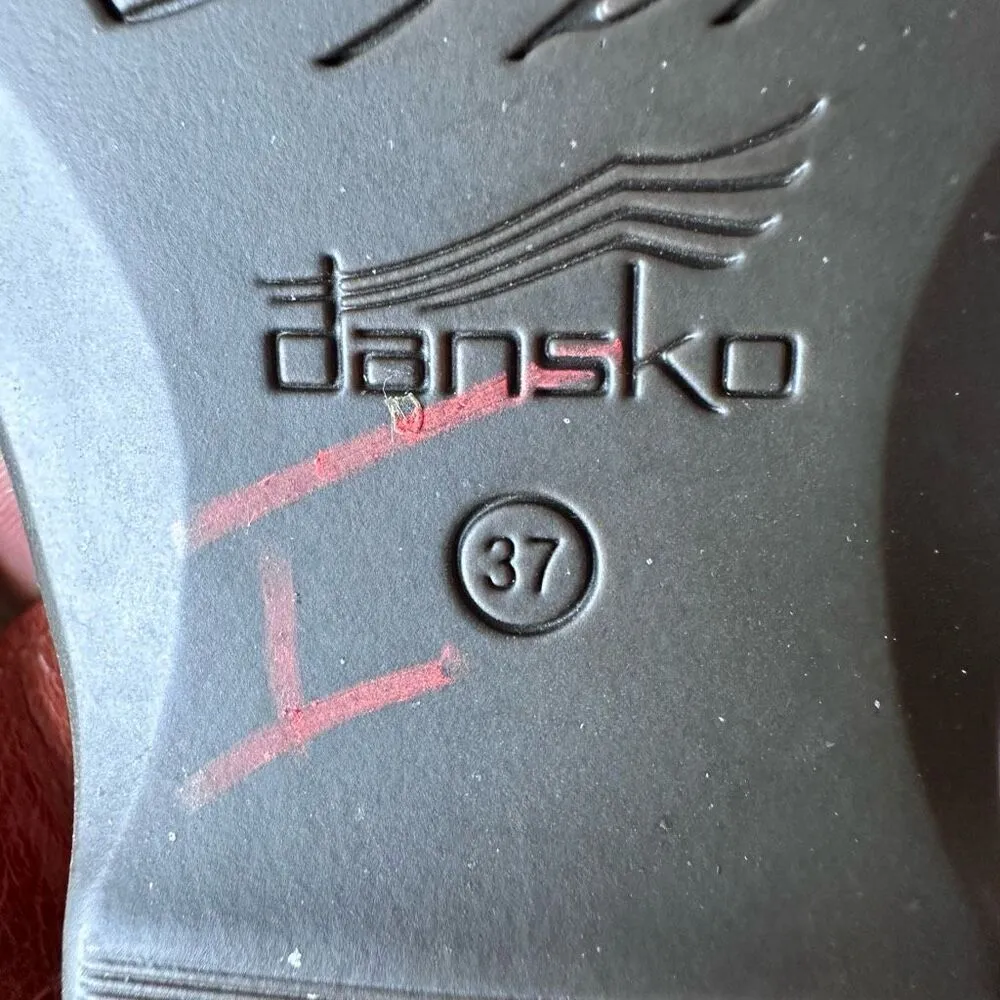 Dansko Women's Reece Sandal Cinnabar Size 37 EU - Image 8